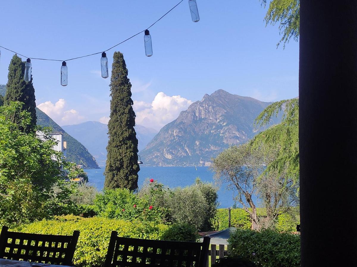 Villa Riva Lago - Apartment With Parking Tavernola Bergamasca Luaran gambar
